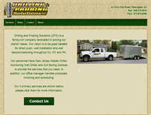 Tablet Screenshot of drillingandprobing.com